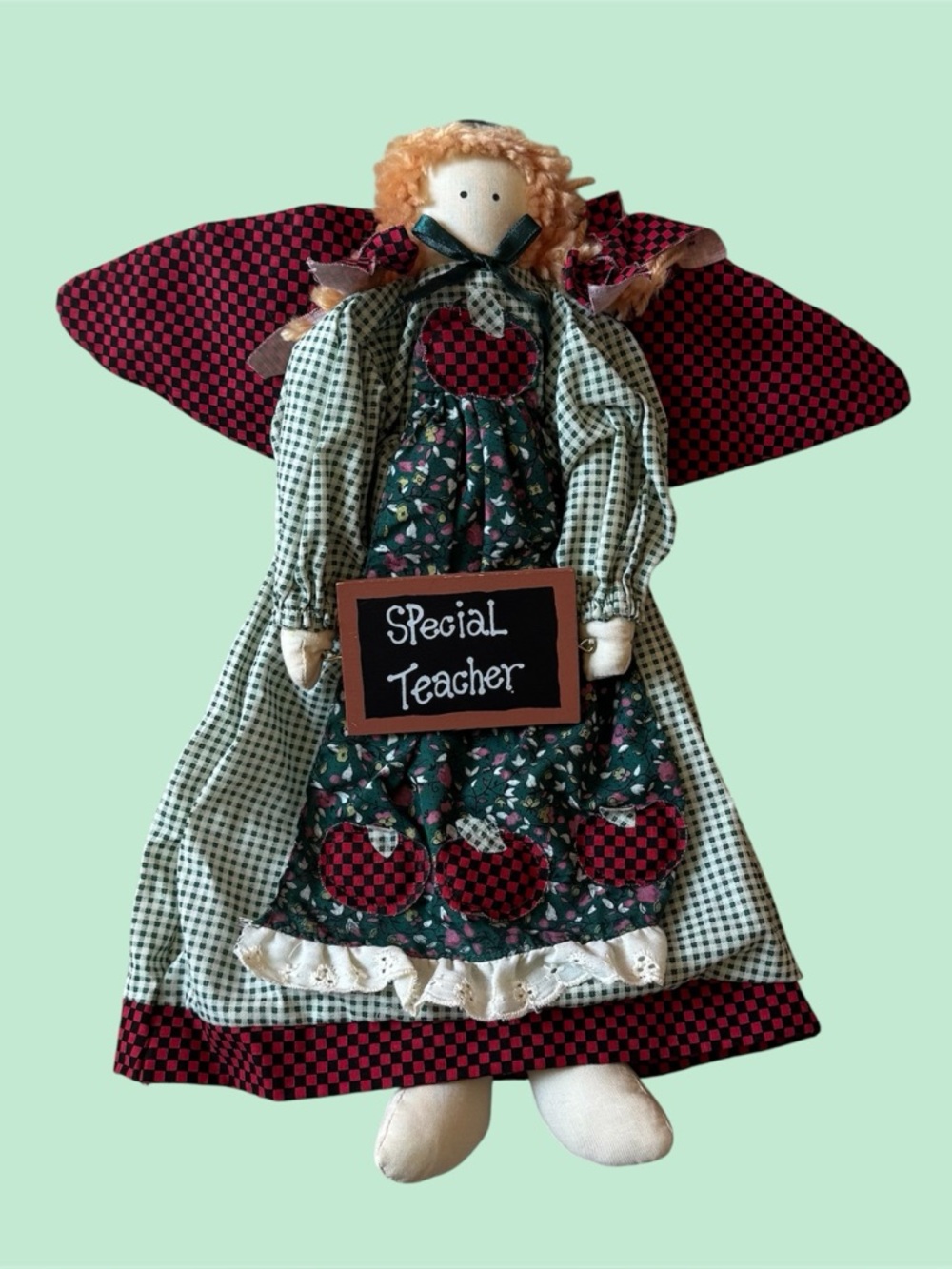Vintage “Special Teacher” Angel Decoration Gift
